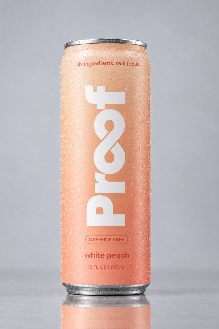 Proof White Peach can